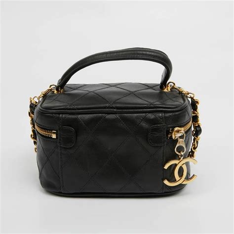 chanel vanity case price in paris|Chanel vanity bag vintage.